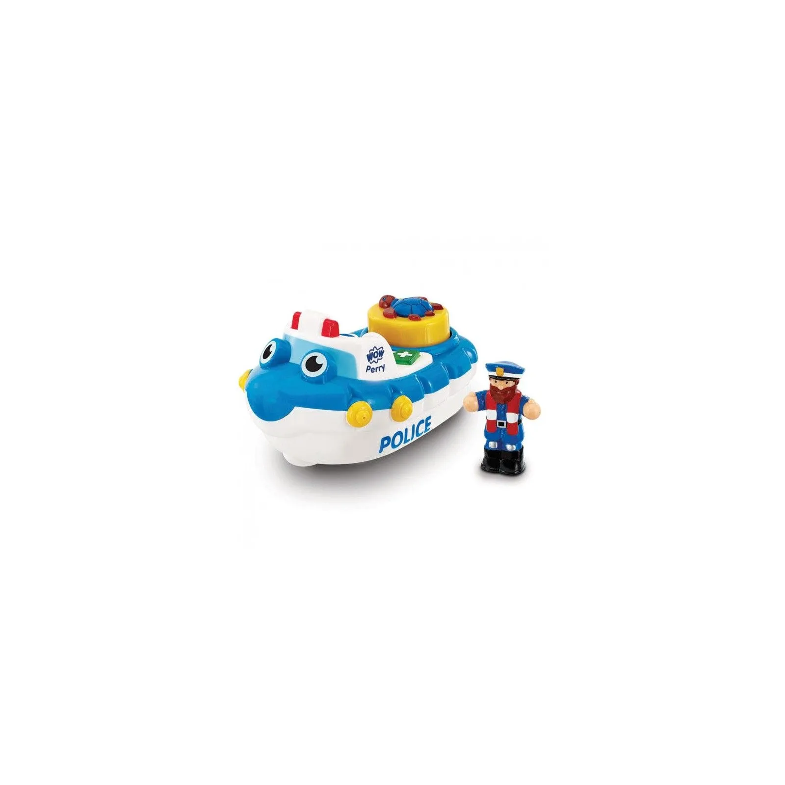 WOW Bateau de Police Perry - WOW-10347 - WOW Toys - Voitures, camions, etc. - Le Nuage de Charlotte