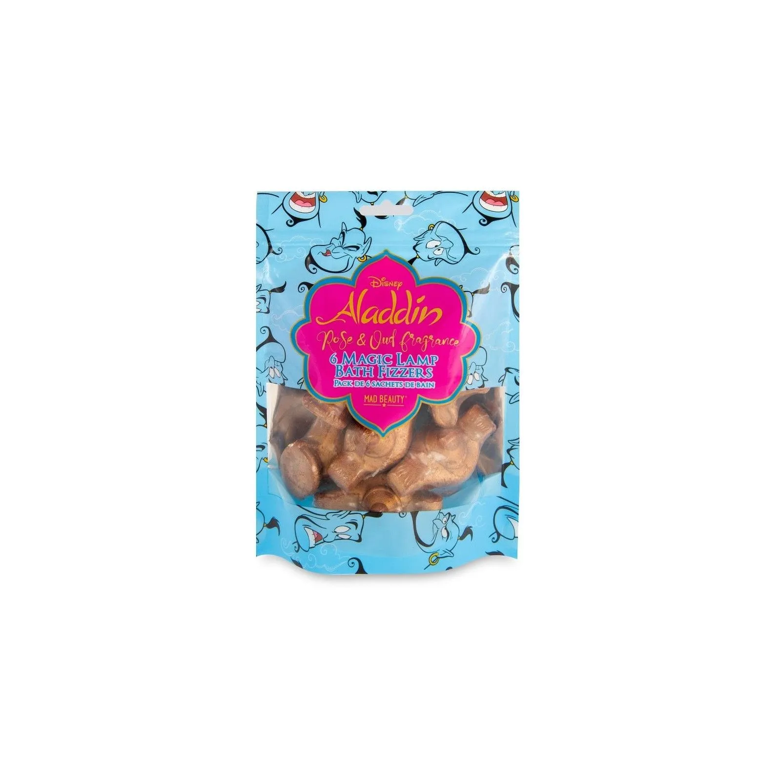 Disney Aladdin Bath Fizzers (6 pieces) - MBT-DAFP-1 - Mad Beauty - Bath Bombs - Le Nuage de Charlotte