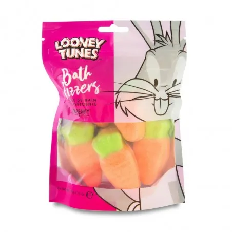 Warner Brothers Looney Tune Carrot Bath Fizzers (6 pieces) - MBT-WBLT-FG5061-1 - Mad Beauty - Bath Bombs - Le Nuage de Charlotte