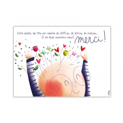 Valentine Iokem "Cette année, ma tête..." - EDC-5407009461996 - Editions de Cortil - Cartes et invitations - Le Nuage de Char...