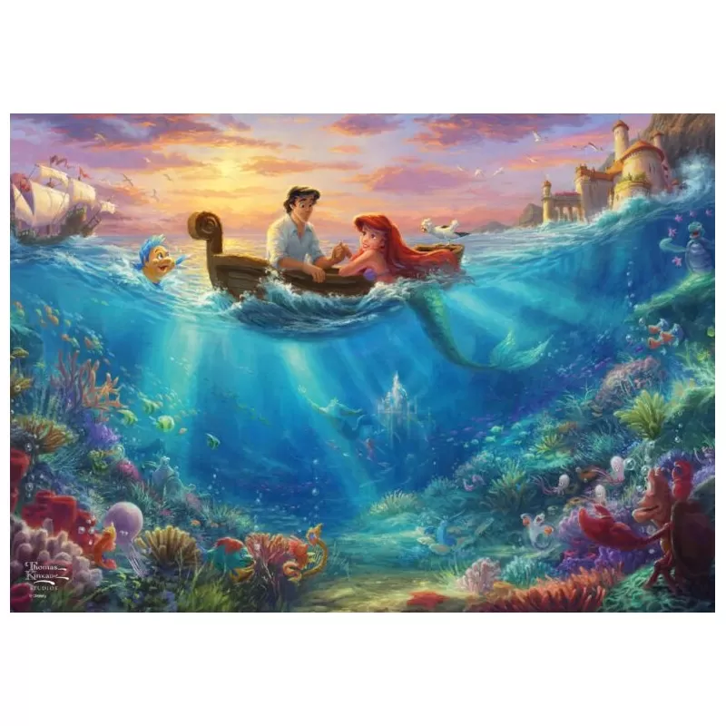 Disney - Little Mermaid Falling in Love - SDT-59927 - Schmidt - Puzzles for the bigger ones - Le Nuage de Charlotte