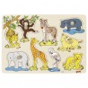 Wild baby animals, lift-out puzzle - GOK-8657829 - Goki - Wooden Puzzles - Le Nuage de Charlotte