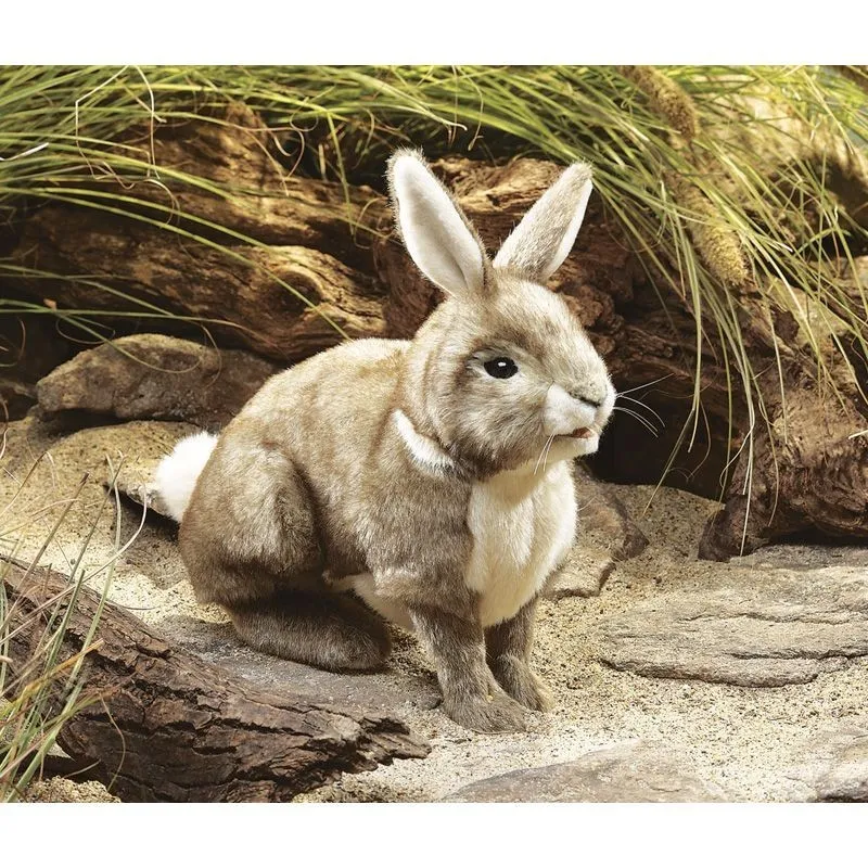 Cottontail Rabbit - FLK-2891 - Folkmanis - Hand Puppets - Le Nuage de Charlotte