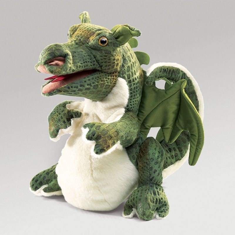 Trudi Dream Warmer Marionnette dragon vert 1 pièce