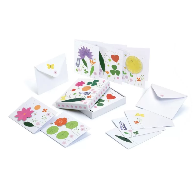 Emma writing set - DJE-DD03604 - DJECO - Cards and invitations - Le Nuage de Charlotte