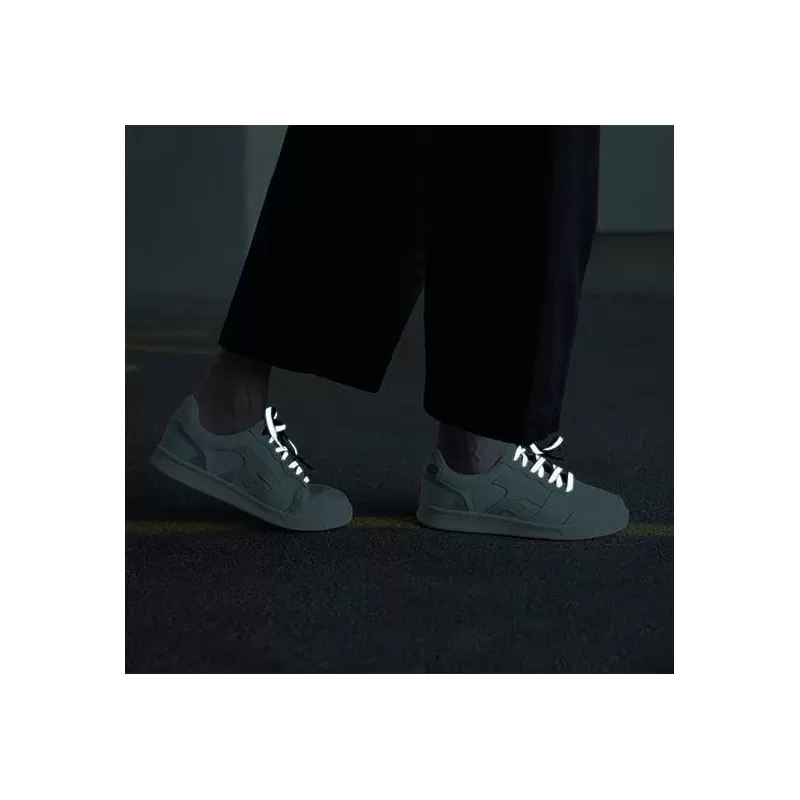 Reflective laces - neon black - RAI-LAC-ANOIR - Rainette - Reflective accessories - Le Nuage de Charlotte