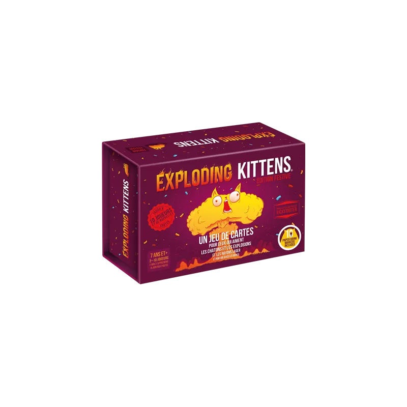 Exploding Kittens - Edition Festive - EXK-191574 - Exploding Kittens - for the little ones - Le Nuage de Charlotte