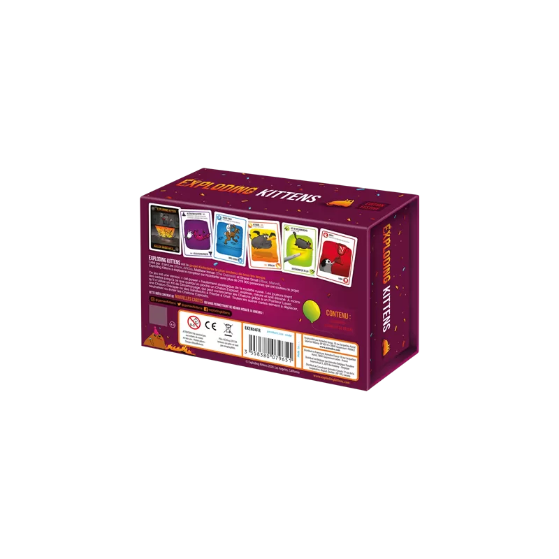 Exploding Kittens - Edition Festive - EXK-191574 - Exploding Kittens - for the little ones - Le Nuage de Charlotte