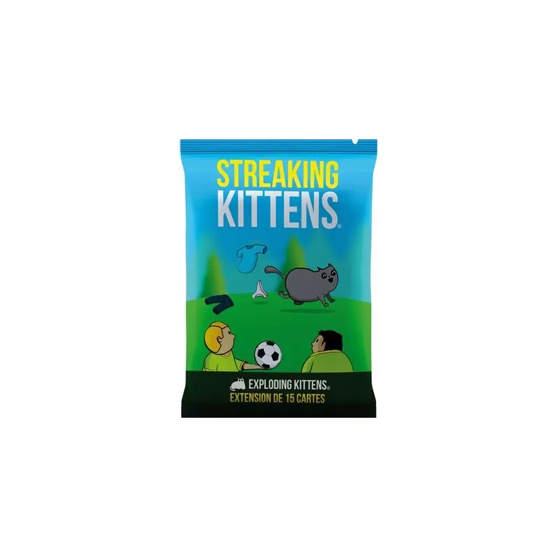 Exploding Kittens - Ext. Streaking Kittens - EXK-191576 - Exploding Kittens - for the little ones - Le Nuage de Charlotte