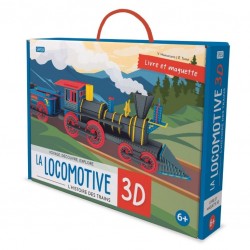 La Locomotive 3D - L'Histoire des Trains - SASSI-9788830307636 - Sassi - Documentaires - Le Nuage de Charlotte