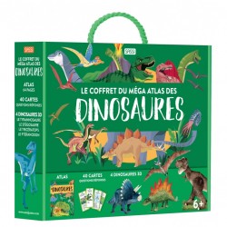 Le Coffret Méga Atlas des dinosaures - SASSI-9788830309814 - Sassi - Documentaires - Le Nuage de Charlotte