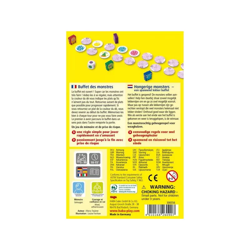 Haba Monster Munch – vue 4 – Board Games