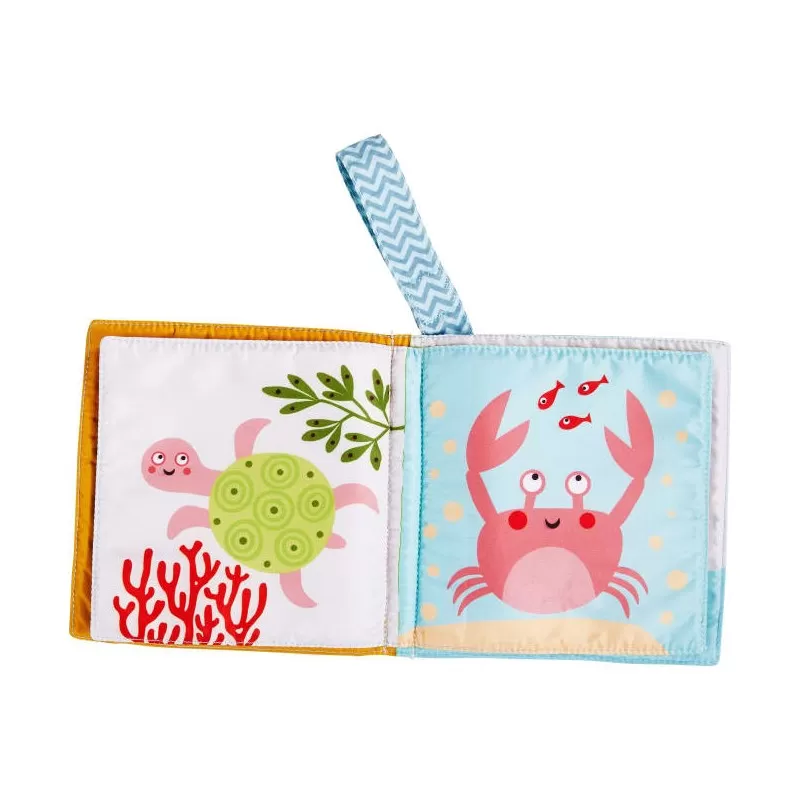 Livre en tissu Monde de la mer - HAB-306078 - Haba - Livres bébés - Le Nuage de Charlotte