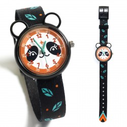 ticlock Panda watch - DJE-DD00428 - Djeco - Watches and alarm clocks - Le Nuage de Charlotte