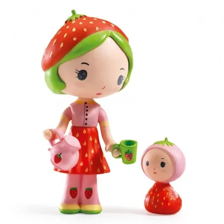 Tinyly - Berry & Lila - DJE-DJ06943 - Djeco - Tinyly and Arty Toys Figures - Le Nuage de Charlotte