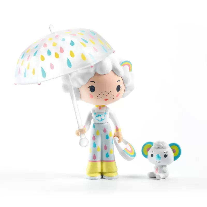 Tinyly - Prunelle & Bianca - DJE-DJ06961 - Djeco - Tinyly and Arty Toys Figures - Le Nuage de Charlotte