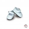 White Shoes - PCO-603902 - Petitcollin - Doll clothes - Le Nuage de Charlotte