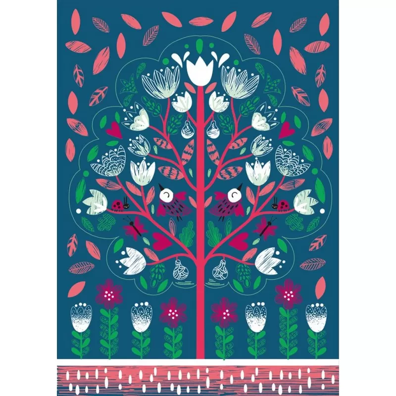 Scratch Art Book A4 - Secret garden - AVE-7331833 - Avenir - Pencils, markers, etc... - Le Nuage de Charlotte