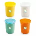 4 pots de pâte à modeler - Pailletées - DJE-DJ09029 - Djeco - Sable et pâtes à modeler - Le Nuage de Charlotte