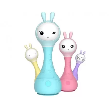 alilo - Smart Bunny - Hochet intelligent jaune - ALIL-R1JAUNE - alilo - Hochets - Le Nuage de Charlotte