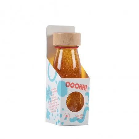 Petit Boum - Bouteille sensorielle Float - Curcuma - PBM-PBFCURCUMA - Petit Boum - Jouets d'activité - Le Nuage de Charlotte