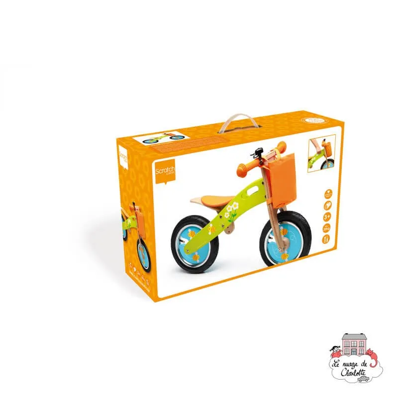 Draisienne Fleurs & Abeilles (GRANDE) - SCR-6181411 - Scratch - Draisiennes - Le Nuage de Charlotte