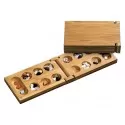 Mancala, foldable, travel game, bamboo - PHIL-3258 - Philos - Board Games - Le Nuage de Charlotte