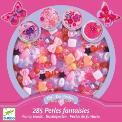 Oh! Les Perles - Perles acrylique - Papillons - DJE-DJ09857 - DJECO - Enfilage de perles - Le Nuage de Charlotte