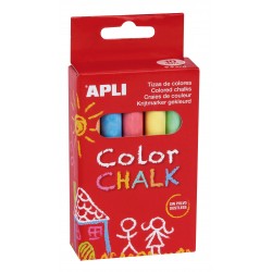 Assorted colors chalks 10 pieces - APL-14574 - APLI - Chalks - Le Nuage de Charlotte
