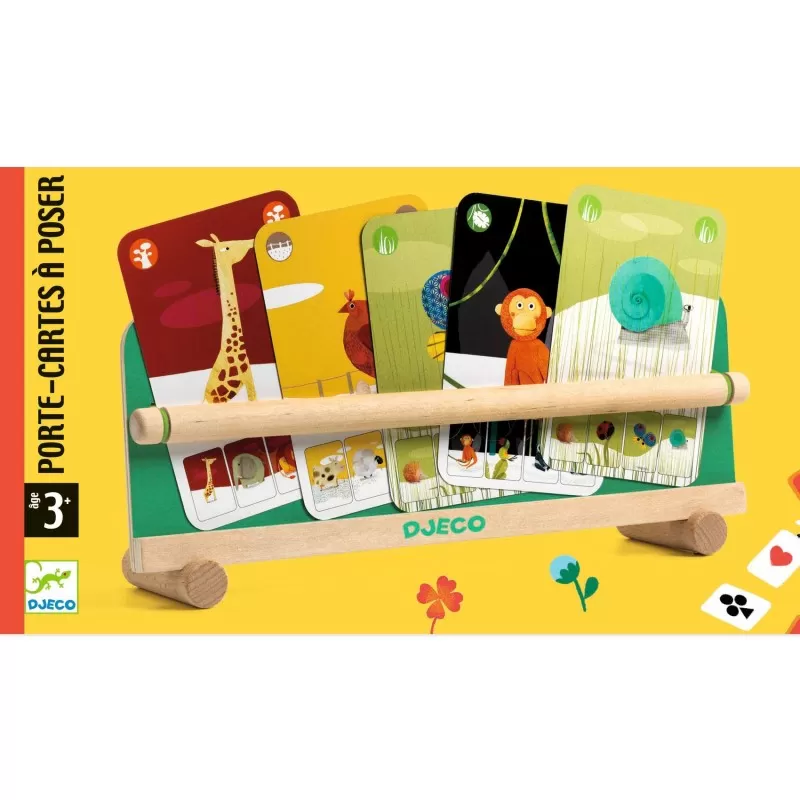 Table card holder - DJE-DJ05090 - DJECO - Dices, bags and other accessories - Le Nuage de Charlotte