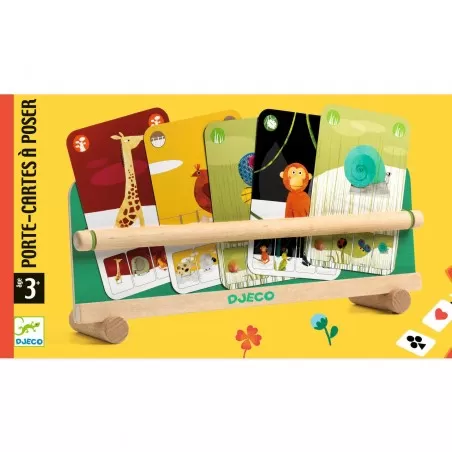 Table card holder - DJE-DJ05090 - DJECO - Dices, bags and other accessories - Le Nuage de Charlotte