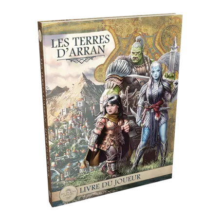 Terres d'Arran : Livre du joueur - BLB-BBETDA01 - Black Book Editions - Role-Playing Games - Le Nuage de Charlotte