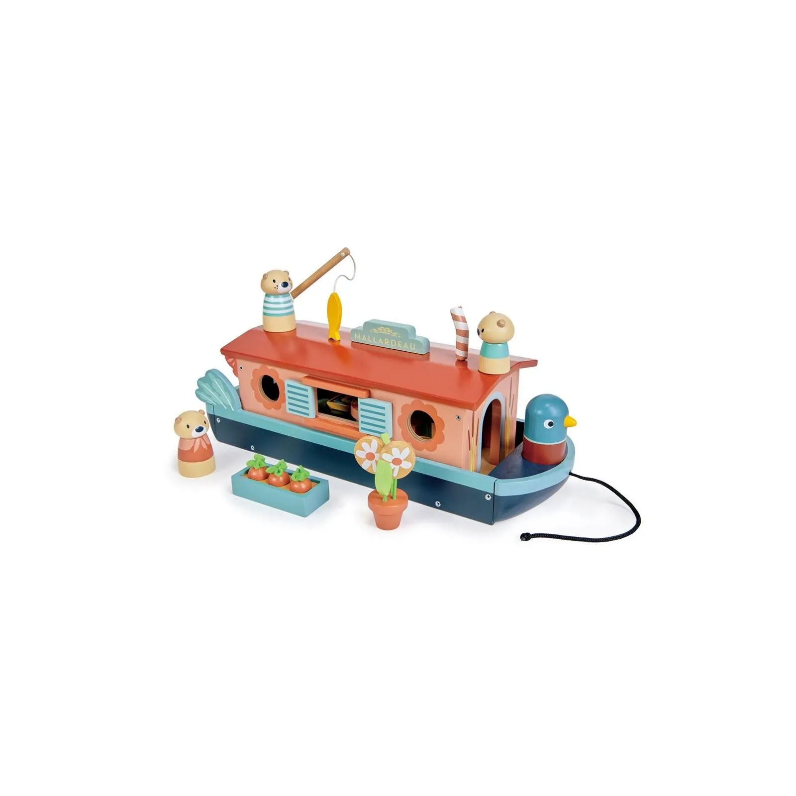 Bateau fluvial "Little Otter" - TLT-8339 - Tender Leaf Toys - Figurines et accessoires - Le Nuage de Charlotte