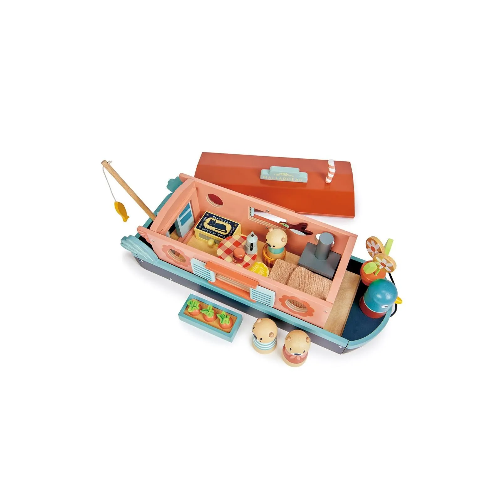Bateau fluvial "Little Otter" - TLT-8339 - Tender Leaf Toys - Figurines et accessoires - Le Nuage de Charlotte