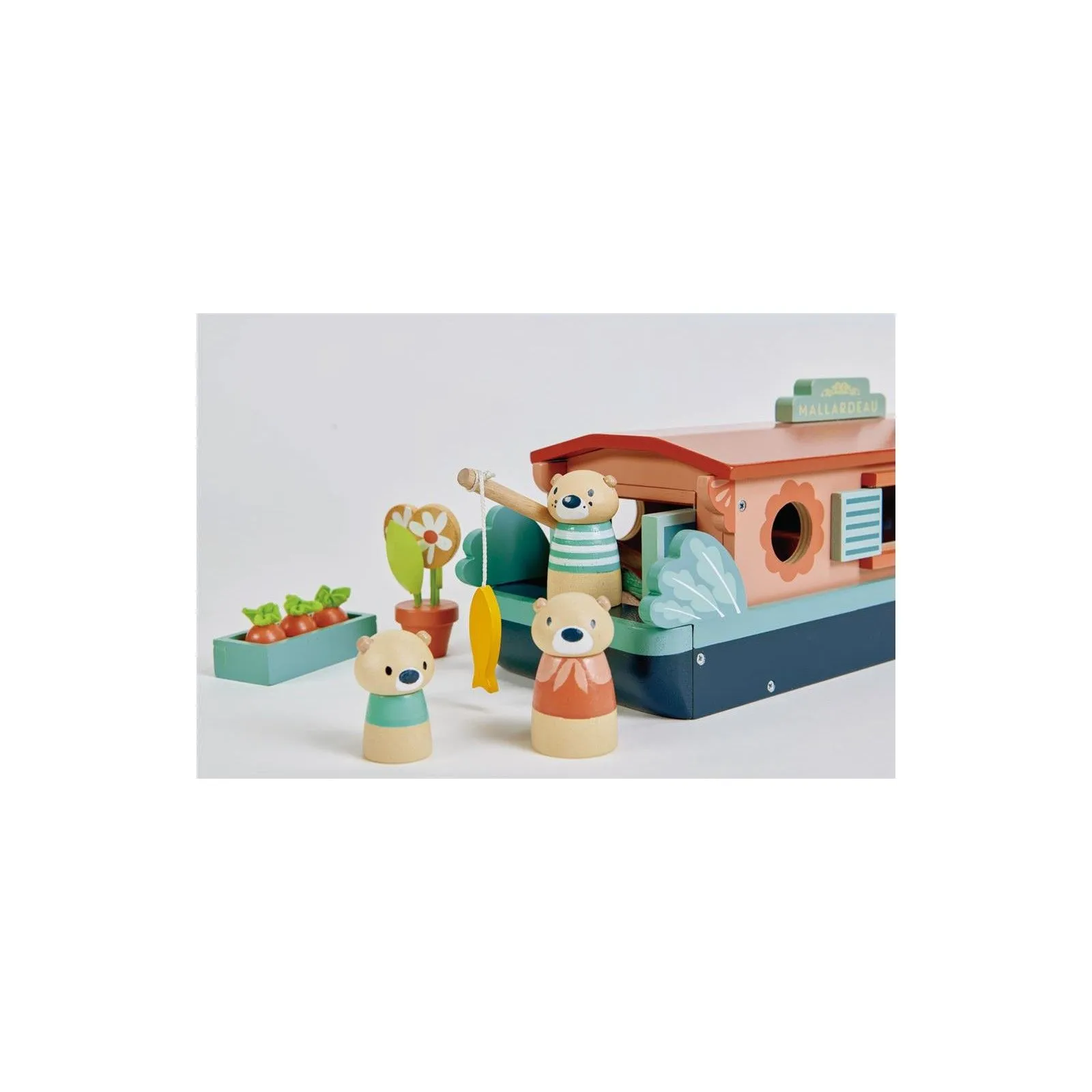 Bateau fluvial "Little Otter" - TLT-8339 - Tender Leaf Toys - Figurines et accessoires - Le Nuage de Charlotte