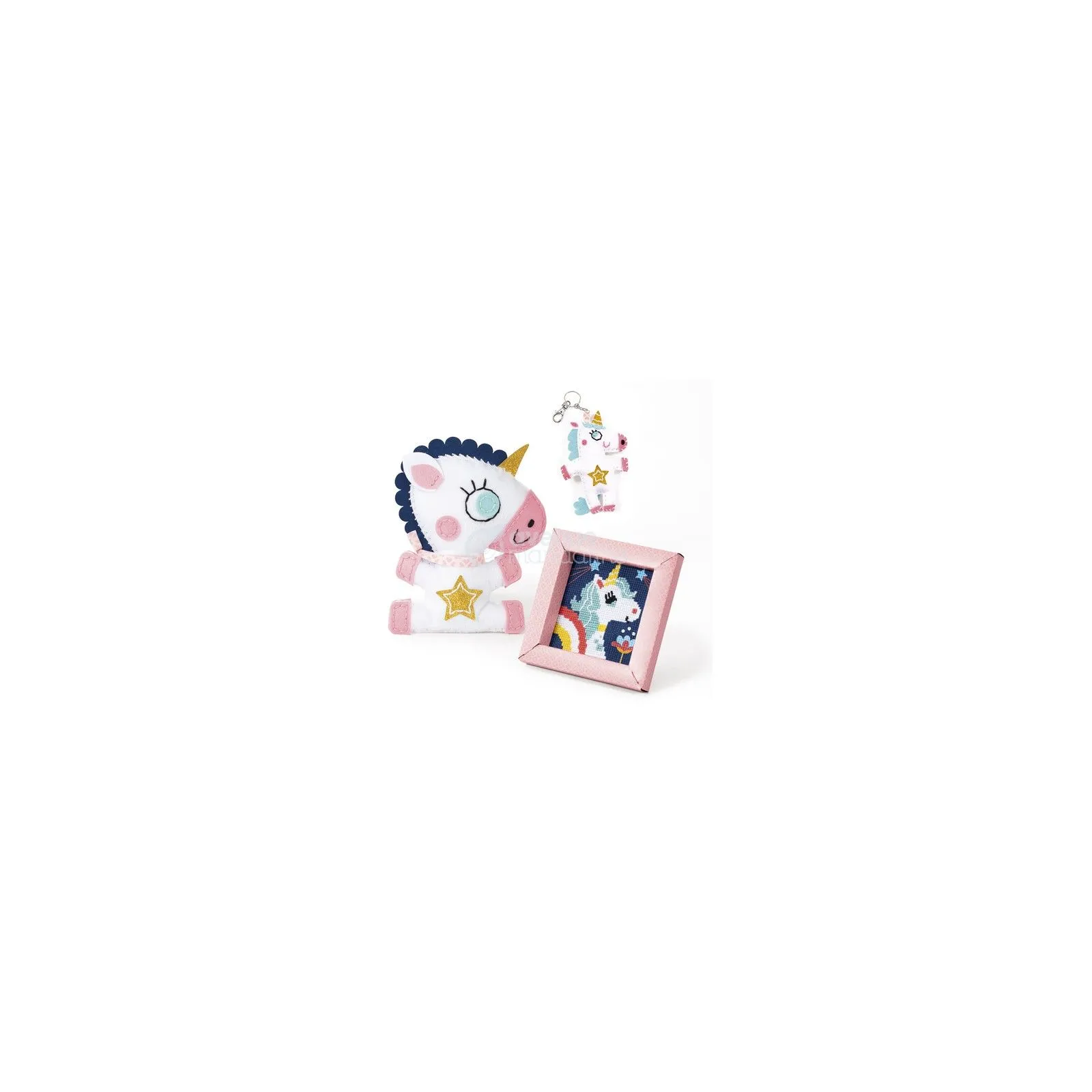 Multi-activity box, Unicorns - AVM-KC113C - Avenue Mandarine - Creative boxes - Le Nuage de Charlotte