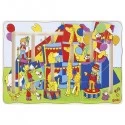 Sliding puzzle, circus show - GOK-8657595 - Goki - Wooden Puzzles - Le Nuage de Charlotte