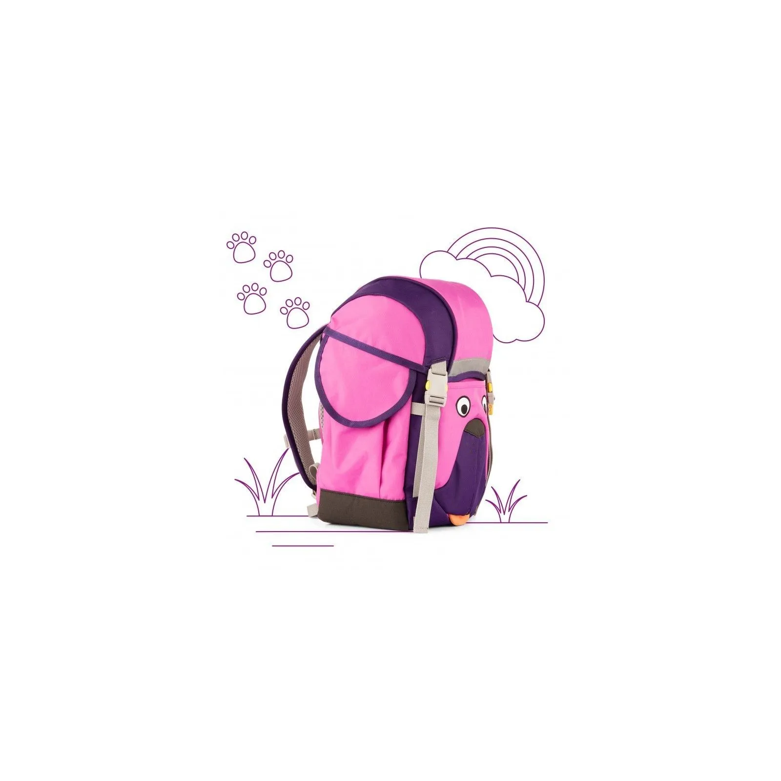 Walki Backpack Winnie Wuff - AFF-AFZ-WAK-001-402 - AFFENZAHN - Backpacks - Le Nuage de Charlotte