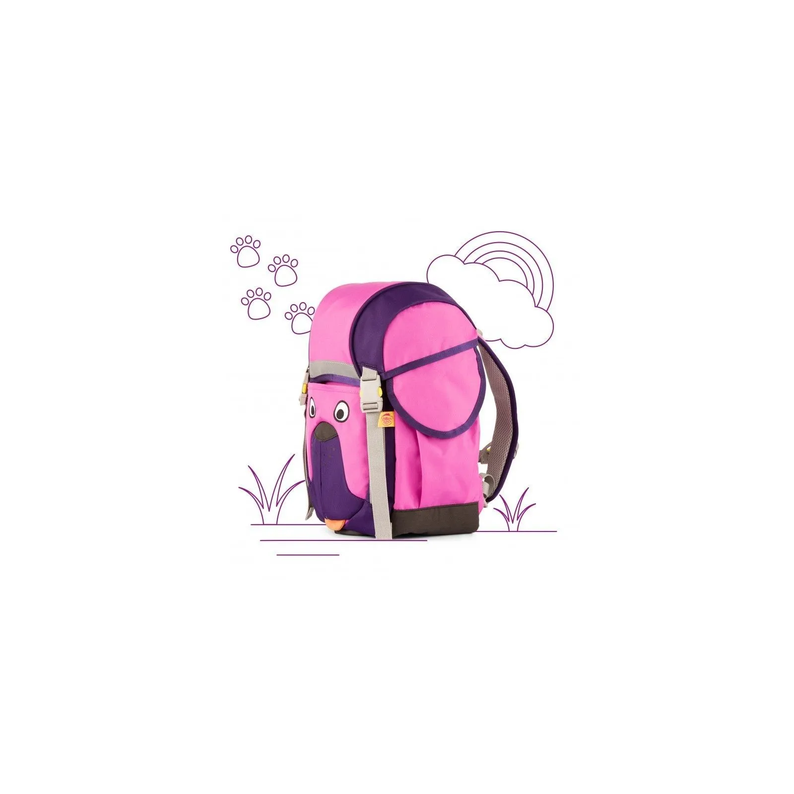 Walki Backpack Winnie Wuff - AFF-AFZ-WAK-001-402 - AFFENZAHN - Backpacks - Le Nuage de Charlotte