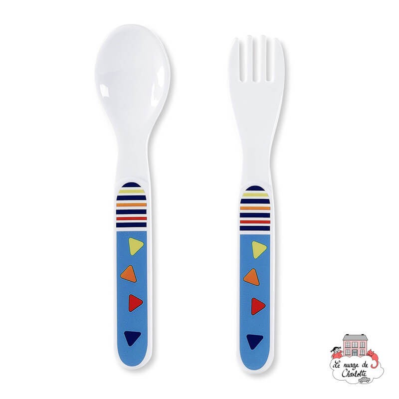 Spoon / Fork - Ben the Pooh - STE-6811506 - Sterntaler - Plates and Bowls - Le Nuage de Charlotte