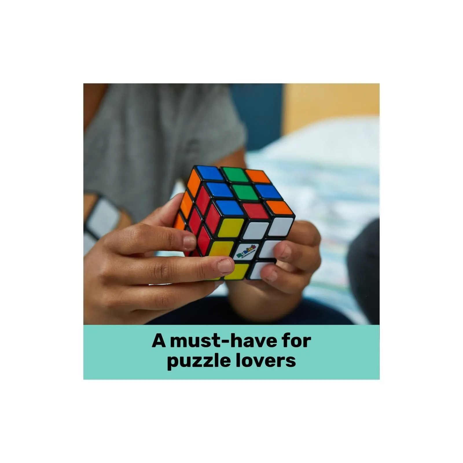 Rubik's Cube 3X3 - SPM-6063968 - Spin Master - Casse-têtes - Le Nuage de Charlotte