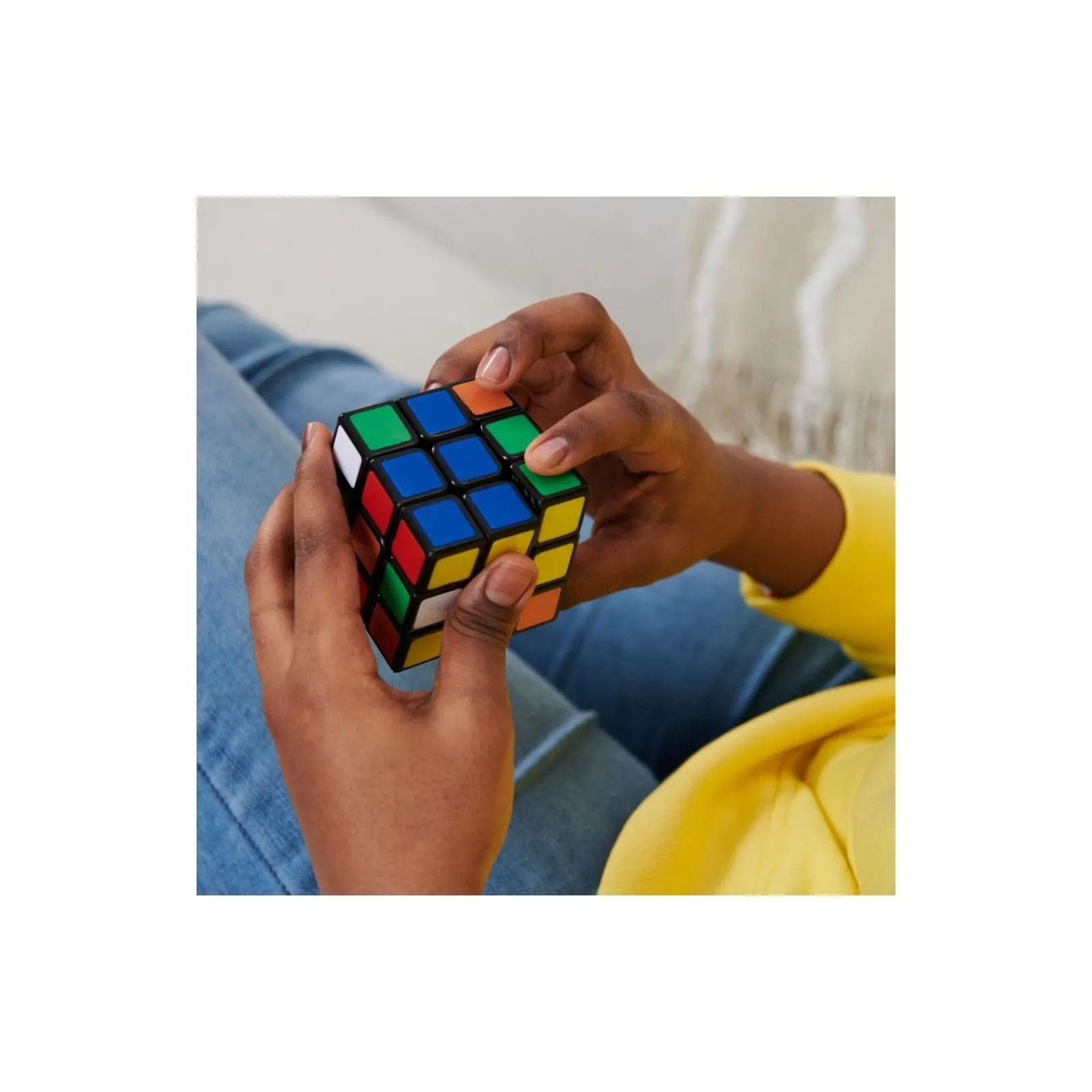 Rubik's Cube 3X3 - SPM-6063968 - Spin Master - Casse-têtes - Le Nuage de Charlotte