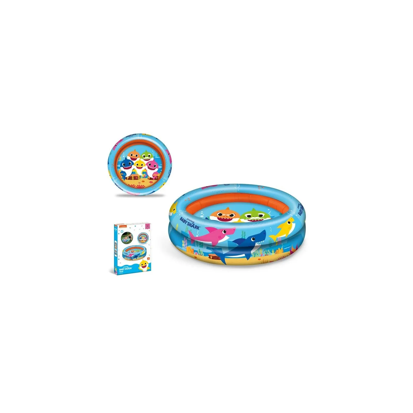 Piscine Baby Shark (100 cm) - MON-16897 - Mondo Toys - Jeux d'éxtérieur - Le Nuage de Charlotte