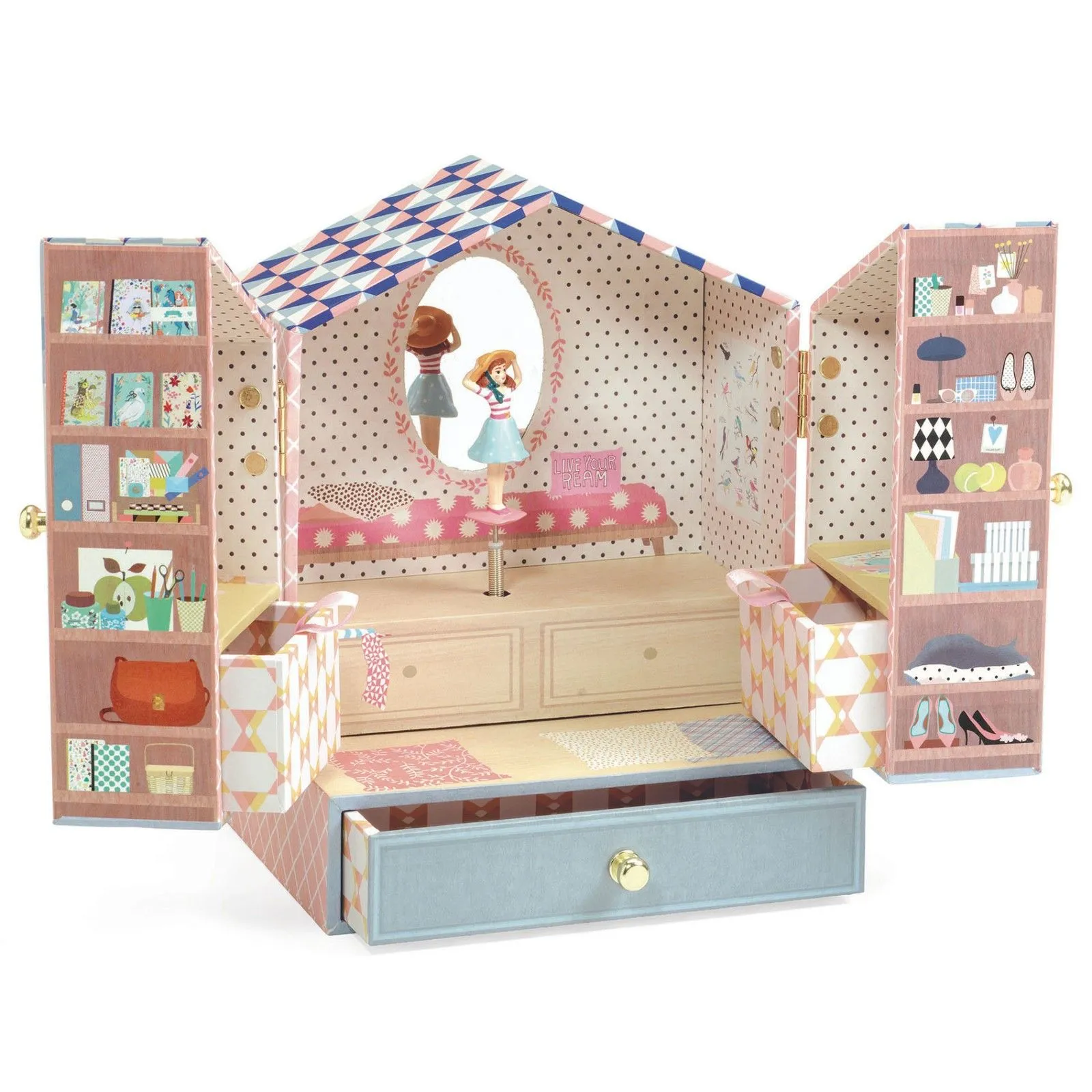 Tinou shop - DJE-DJ06084 - DJECO - Musical box - Le Nuage de Charlotte