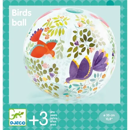 Birds ball - DJE-DJ00171 - DJECO - Balles - Le Nuage de Charlotte
