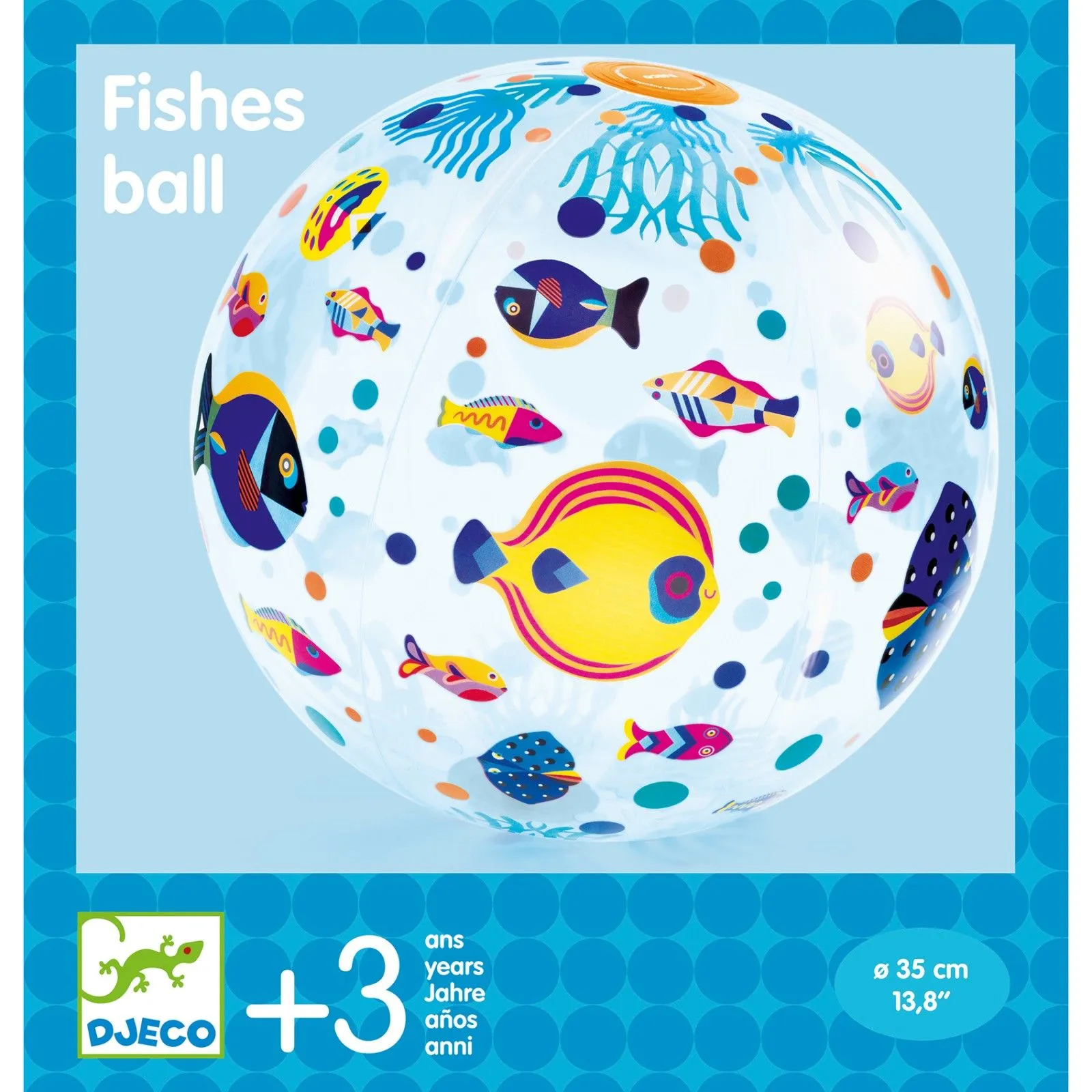 Fishes ball - DJE-DJ00170 - Djeco - Balls - Le Nuage de Charlotte