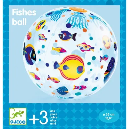 Fishes ball - DJE-DJ00170 - Djeco - Balles - Le Nuage de Charlotte