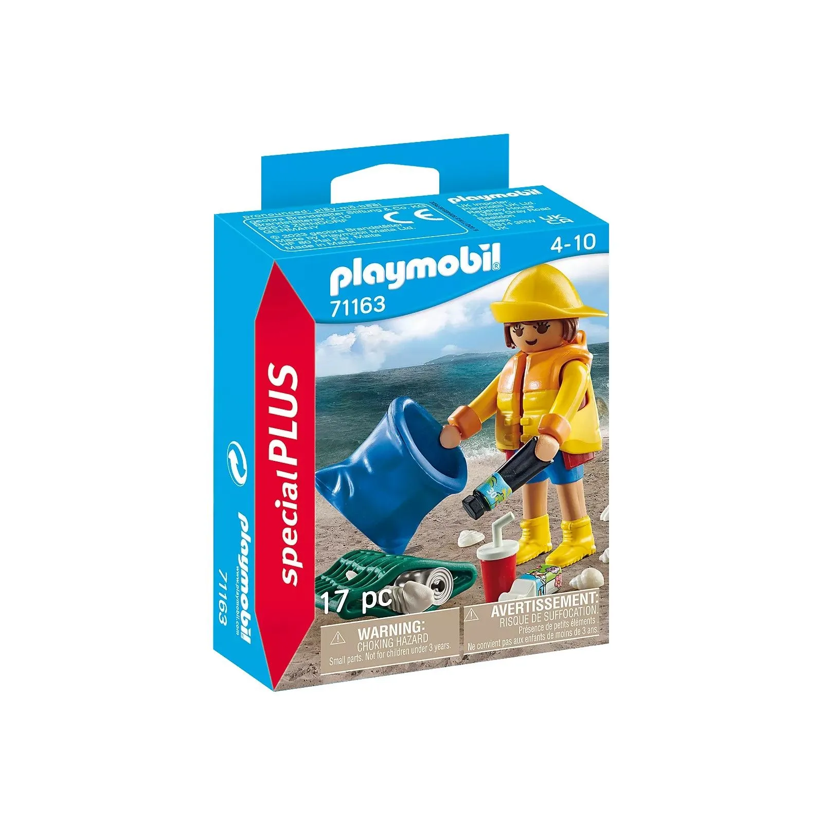 Waste collection volunteer - PLAY-71163 - Playmobil - Playmobil - Le Nuage de Charlotte