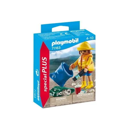 Bénévole ramassage de déchets - PLAY-71163 - Playmobil - Playmobil - Le Nuage de Charlotte