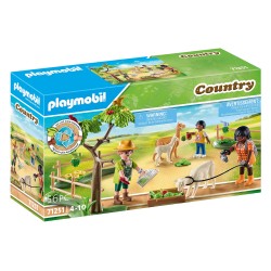 Hikers and alpacas - PLAY-71251 - Playmobil - Playmobil - Le Nuage de Charlotte